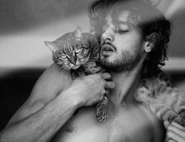 Beard And Kitten