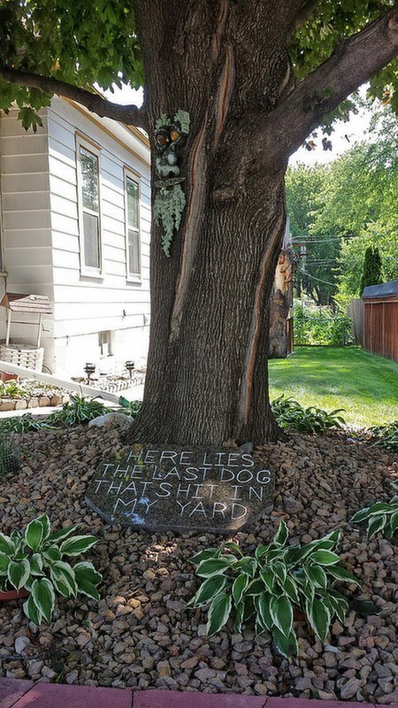 Dog Headstone