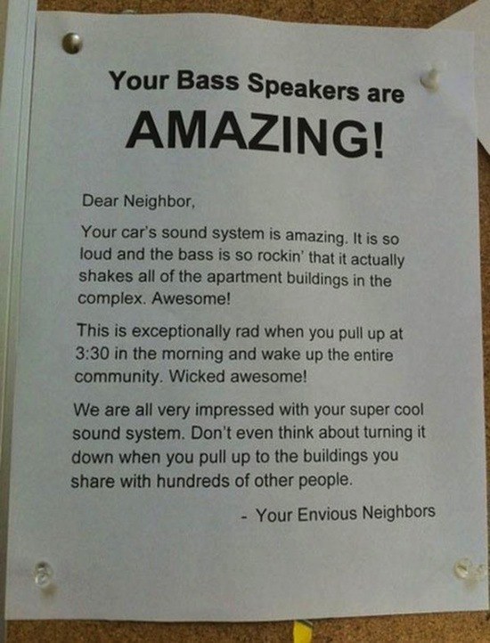 Envious Neighbors