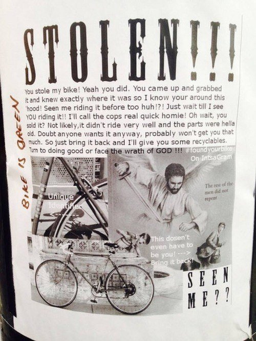 Stolen Bike