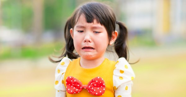 Your child has just fallen off of the swings and started crying. How do you console them?