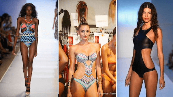 Cut Out One Piece Summer 2015 Swimwear Mara Hoffman Dolores Cortes MIKOH Fashion