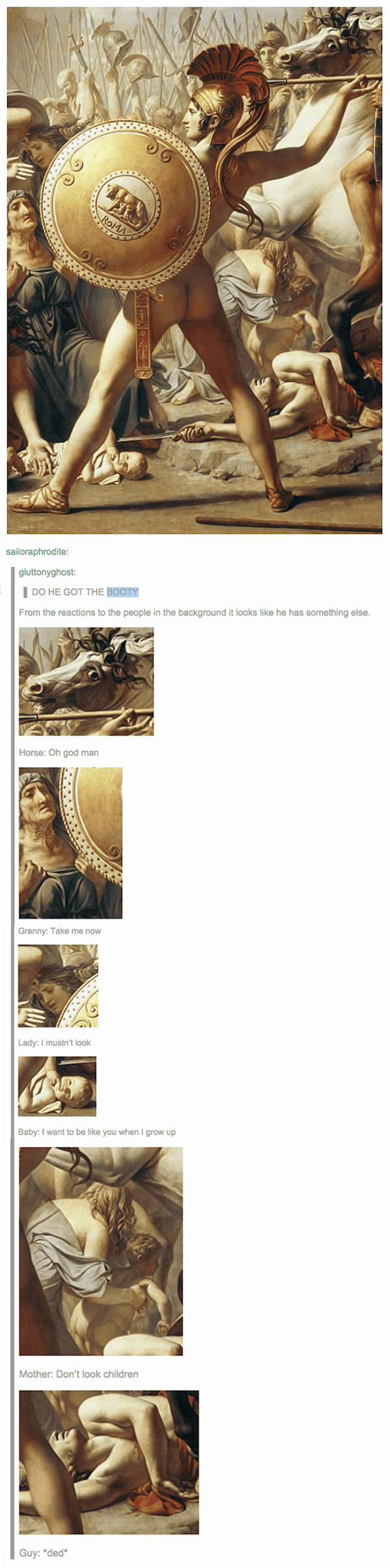 Tumblr Art History Butt