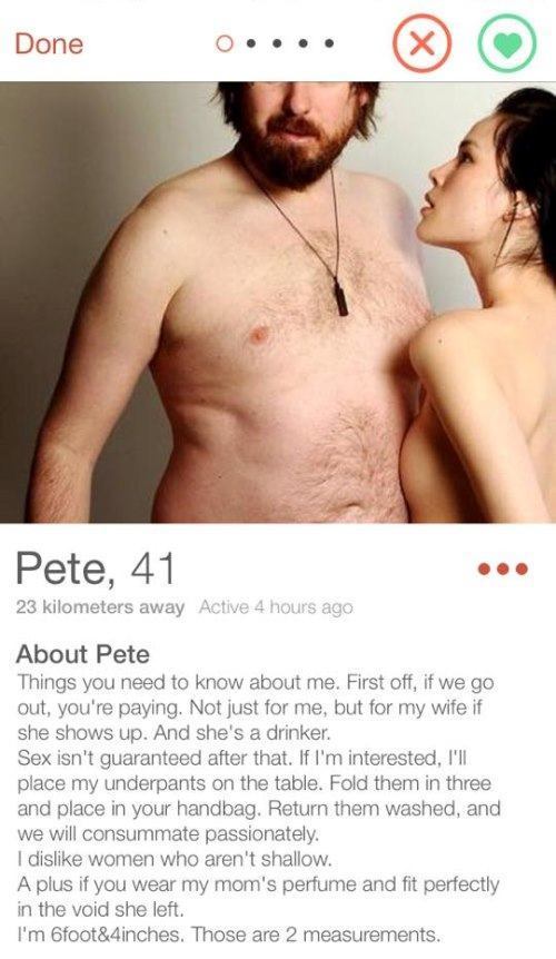 33 Hilarious Tinder Profiles That Definitely Got People Laid