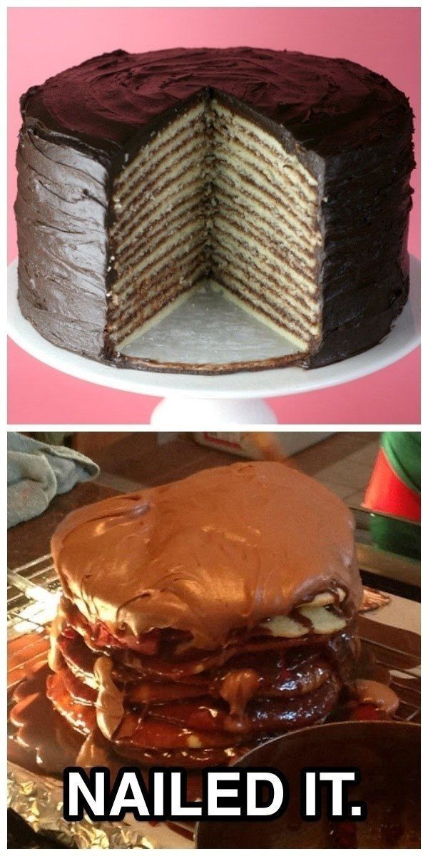 Layer Cake Gone Wrong