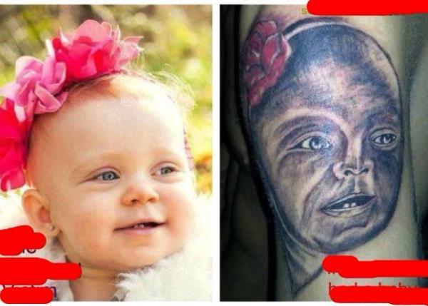 Baby Face Tattoo