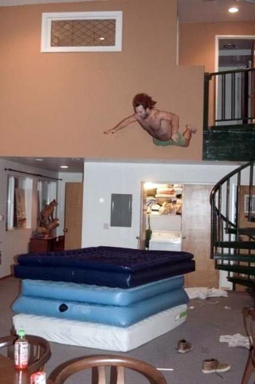 Air Mattress Dive