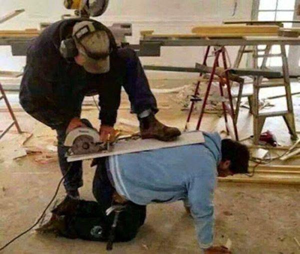 Human Table Saw