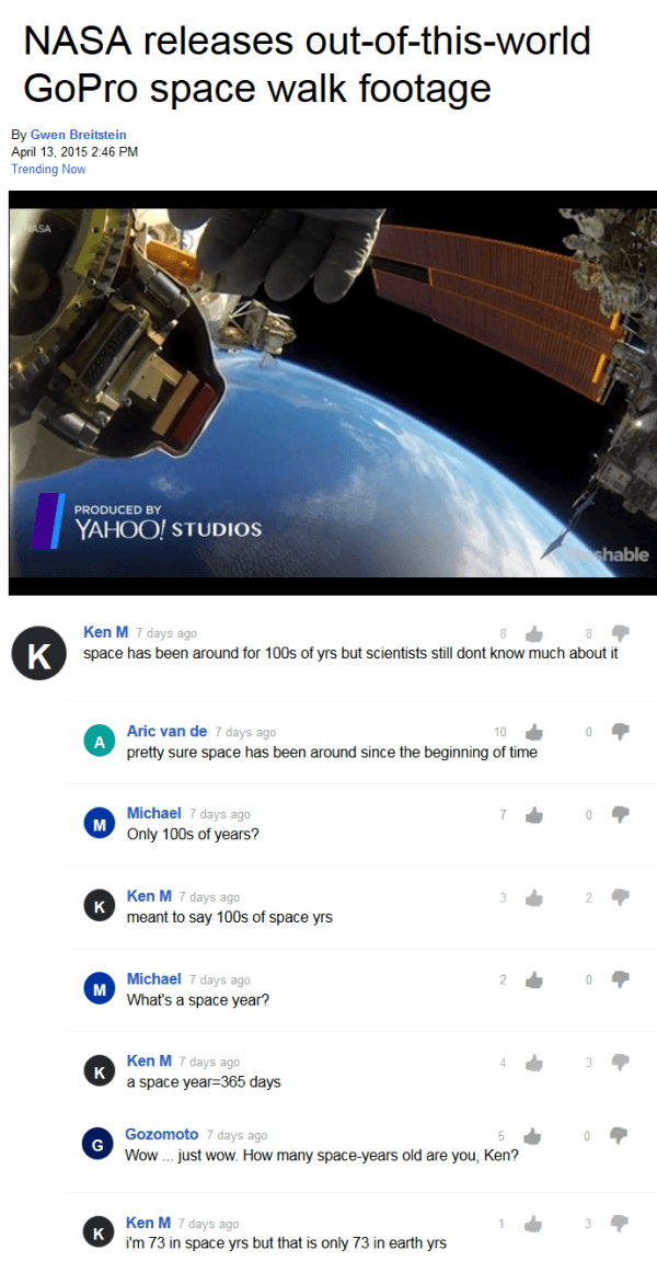 Ken M Space Years