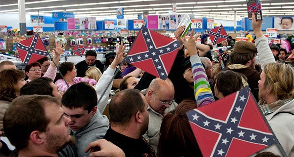 walmart confederate flag