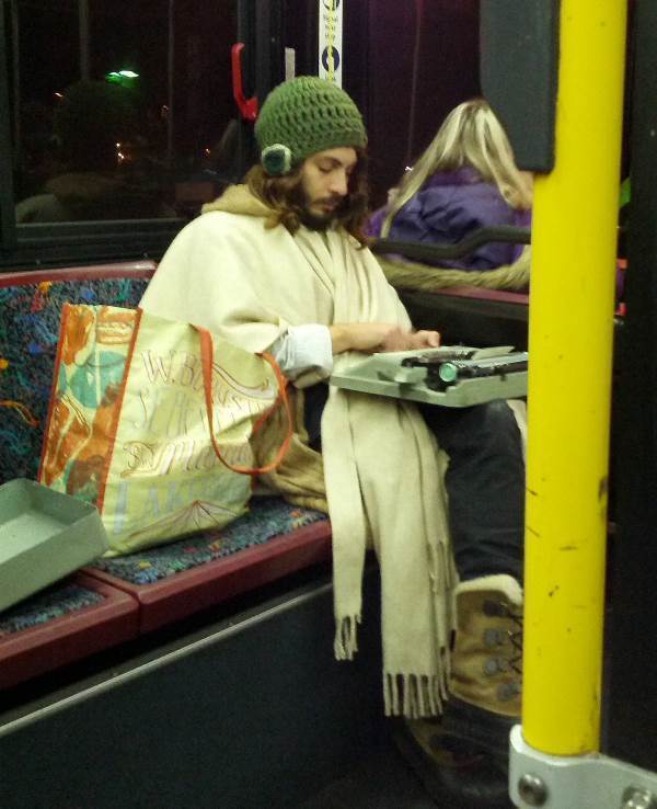 Public Transit Hipster Photo