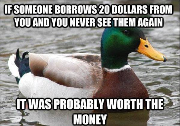 Actual Advice Mallard 20 Dollars