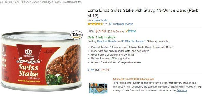 Swiss Steak Amazon Items