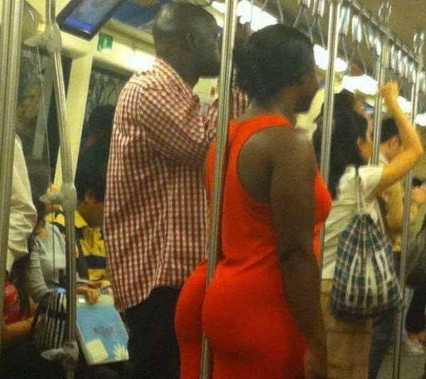 Pole Butt Transit Passengers