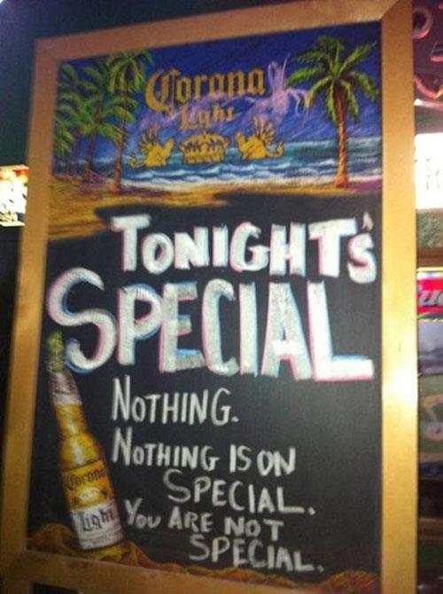 Tonights Special