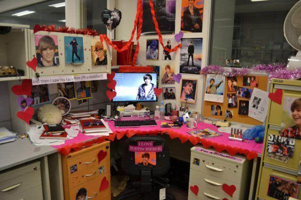 Bieber Office Prank