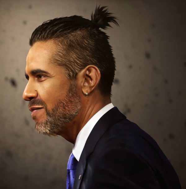 Obama Man Bun