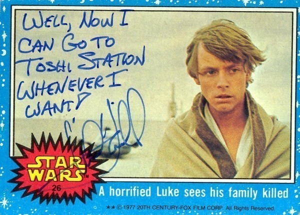 Funny Mark Hamill Cards