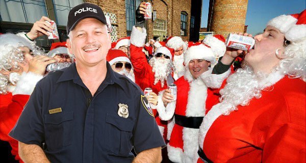 Santacon NYPD