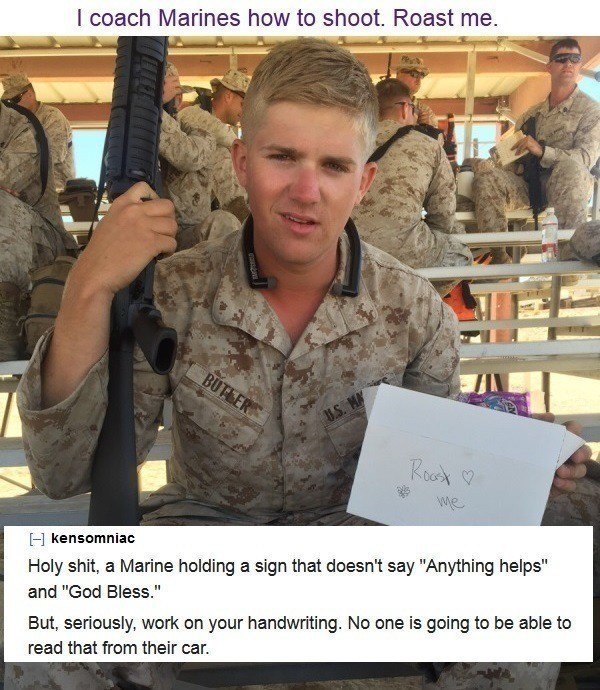 Savage Reddit Roasts Marines