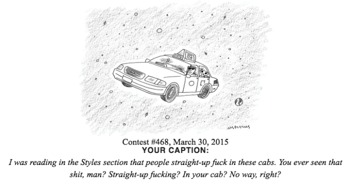 Shitty New Yorker Cartoon Captions