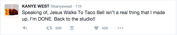 Jesus Walks Taco Bell