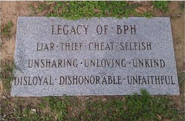 Legacy Of Bph