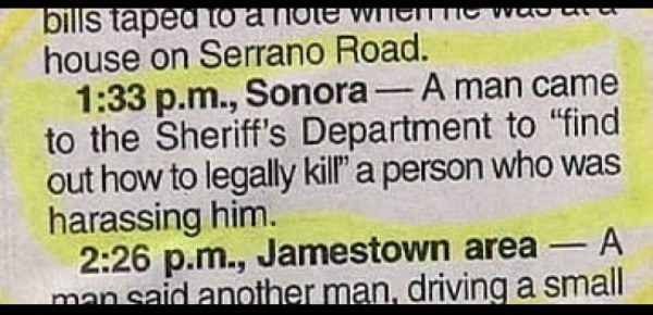 Legal Kill Police Report