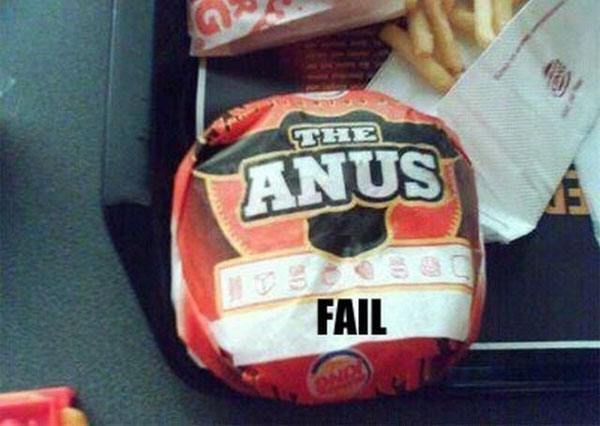 The Anus Fast Food