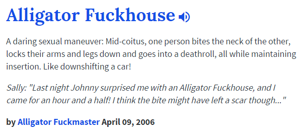 Alligator Fuckhouse