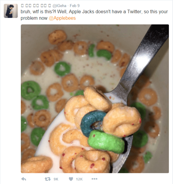 Applebees Apple Jacks