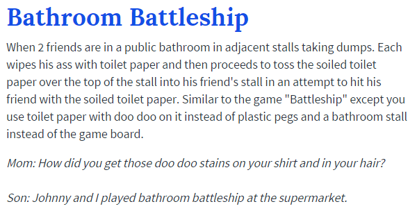 Bathroom Battleship