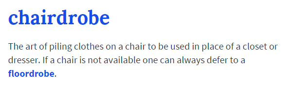 Chairdrobe