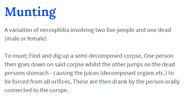 Filthy Urban Dictionary Definitions