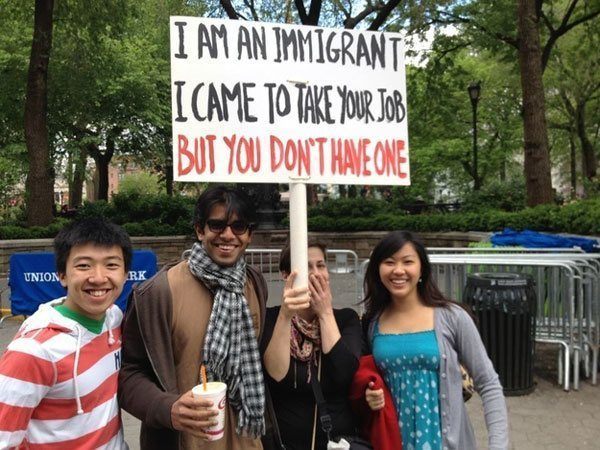 Take Your Job Protest