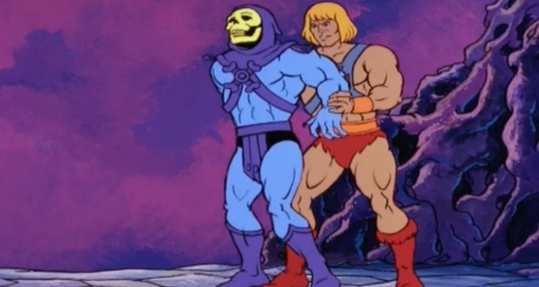 Behind Skeletor