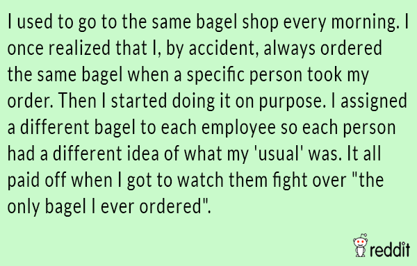 Bagel Shop Prank