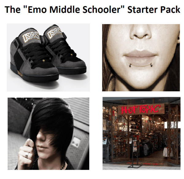 Emo Middle Schooler
