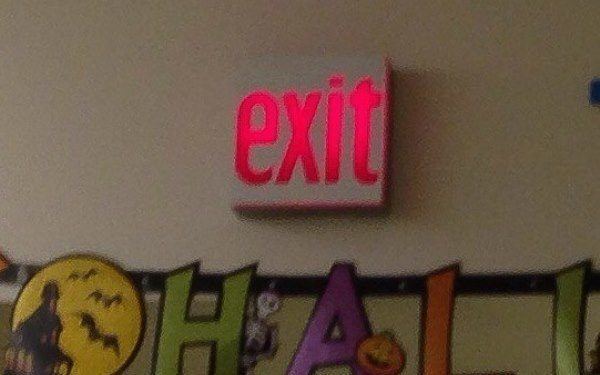 Exit Sign