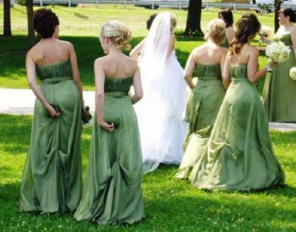 Funny Wedding Wedgies