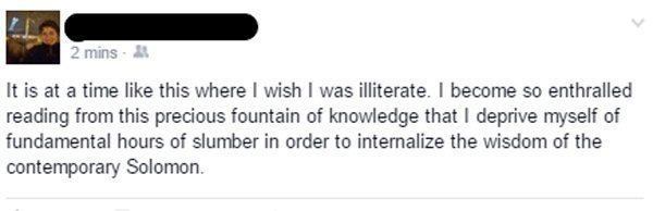 Illiteracy