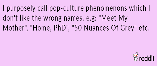 Pop Culture Ignorance