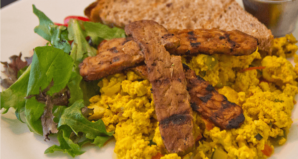 Scrambled Tofu Eggs