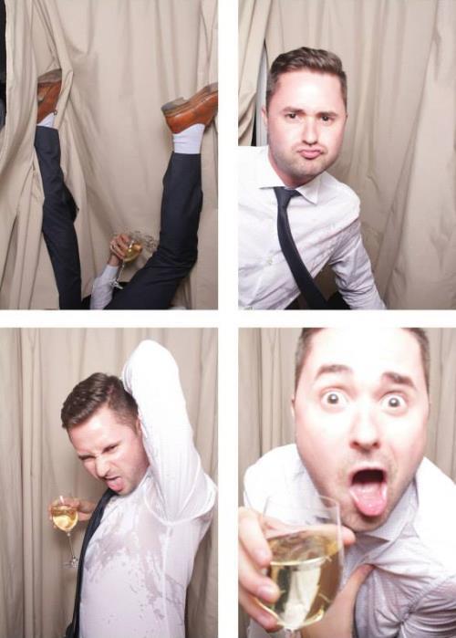 Wedding Booth Fail