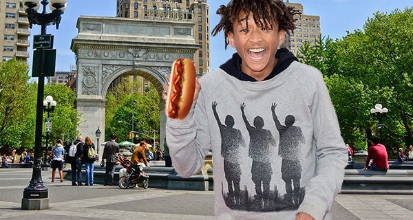 Jaden Smith Hot Dog