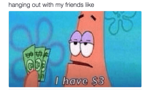 Being Broke