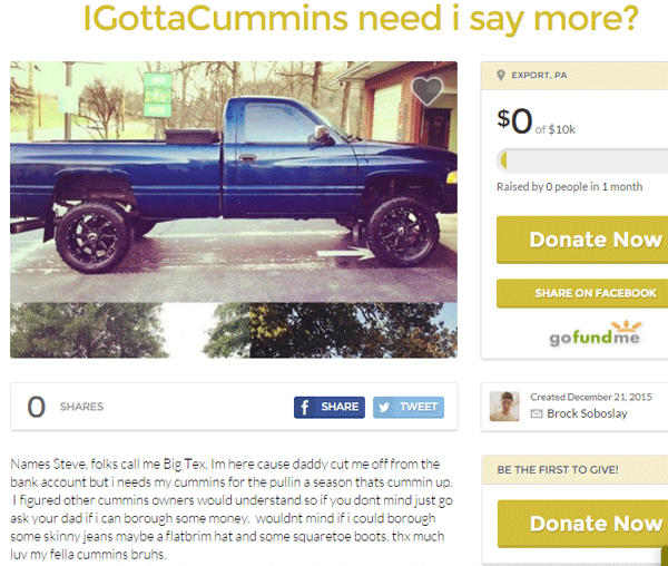 Go Fundme Truck