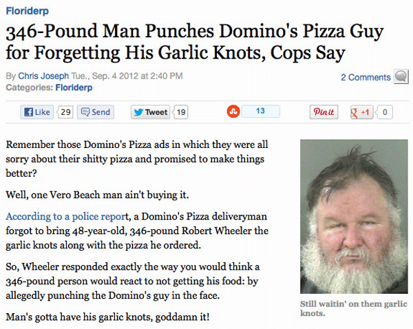 Garlic Knots Assault