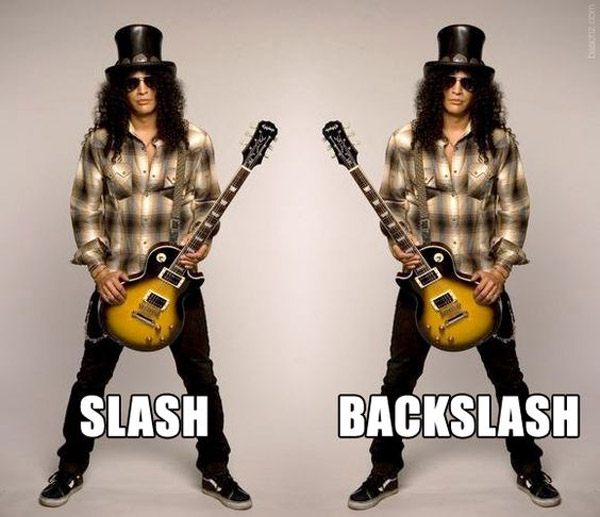 Slash Namepun