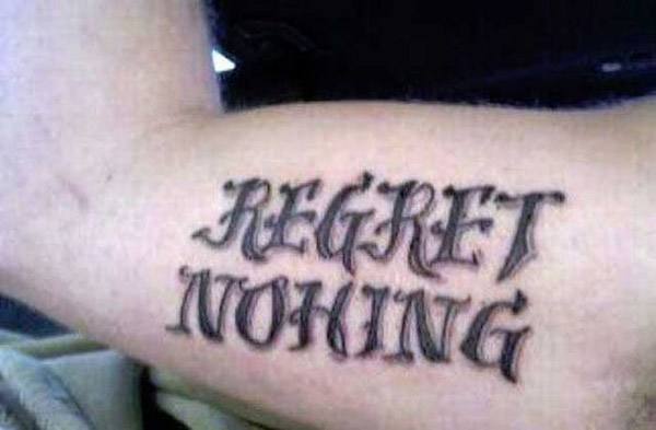 Worst Tattoo Ever